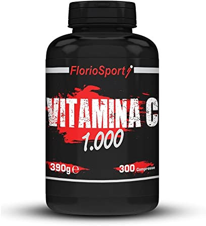Vitamina C 1000 mg FlorioSport - 300 Compresse, Integratore per le Difese Immunitarie