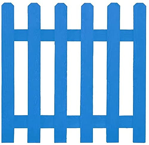 Zaun Zierzaun Holz im Freien kleinen Garten Zaun Rand Garten Grenze dekorativ für Pflanzen Rasen Hinterhof Veranda Dekor GXBCS625(Color:White;Size:50x20cm)
