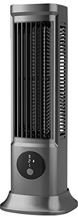 Ventilatore di refrigerazione USB - Ventilatore a torre da tavolo Ventilatore di raffreddamento silenzioso for uso domestico portatile, 3 velocità, Condizionatore da tavolo Circolazione 'acqua di raff