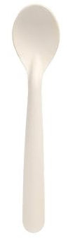 Lot de 50 cuillères à café en papier « Pure » Blanc 14,5 cm