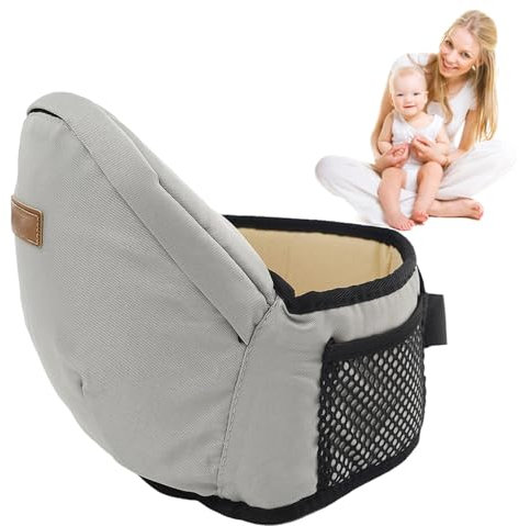 Qyljeiwred Babytrage mit Hüftsitz, Baby-Taillenhocker für Kind – Ergonomischer Hüftsitz-Babytrage mit mehreren Taschen, verstellbarer verlängerter Bund für Neugeborene & Kleinkinder
