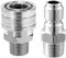 HAFRILY M22 14MM Pressure Washer Adapter Set NPT 3/8 Inch Quick Connect Fittings Male and Female Pressure Washer Connector Kit 5000PSI