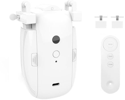 Smart Electric Curtain Robot Timing Automatic Opener App Remote Support para dispositivos de cortina Alexa Motor para control de cortina Abridor inteligente Cerrador/Abridor inteligente Automatización