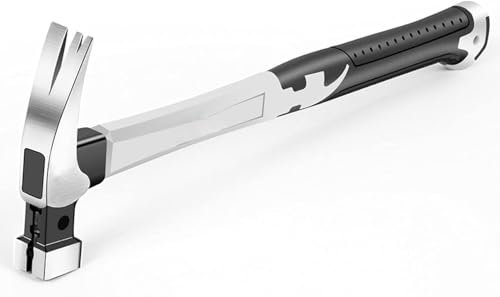 DEWIN Marteau Charpentier, Candeon Marteau de Charpentier 13oz/670g Automatique Magnétique Poignée Ergonomique pour la Maison l'industrie la Menuiserie l'urgence