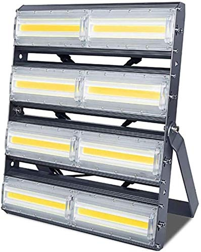 YKMYXZ, Projecteur 1000W, projecteur extérieur IP65, zone d'irradiation de 300 mètres carrés, lampe antidéflagrante haute puissance(Yellow White Light)