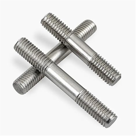Tiges filetées à double extrémité en acier inoxydable 304 | Longueur 20-200 mm | Vis à goujon durables et polyvalentes(120mm M8 1pcs)