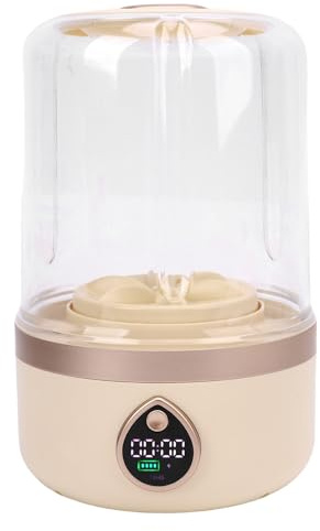 XUMIUZIY Portable Mini Washing Machine, 2 Gear Underwear Washing Machine High -speed Engine for Apartment