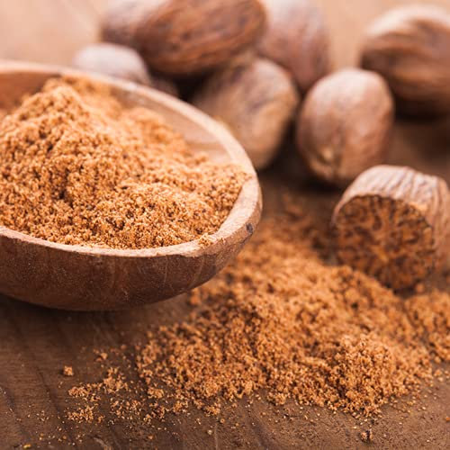 Noix de Muscade (15 Noix | +- 50 gr) PRADEMIR - Noix entières - 100% Naturel - Cueillies à la main