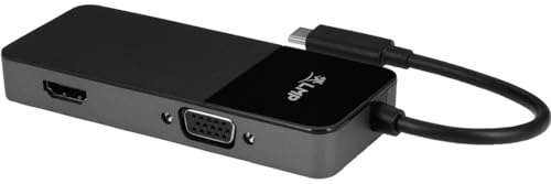 LMP USB-C Dual Adapter - Conecta monitores adicionales a tu Dispositivo Apple M1 – HDMI & VGA - Negro
