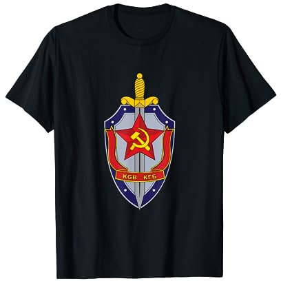 Emblema KGB - Sovietica URSS CCCP - Martello e falce Maglietta
