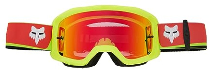 Fox Racing MAIN MOTOCROSS BRILLE BALLAST SCHWARZ/ROT - SPARK VERSPIEGELTE GLÄSER