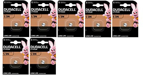 Duracell CR1/3N, CR11108, Lithium 6V - 7 Batterien