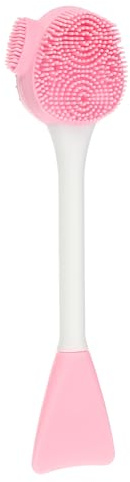 VOCOSTE Spazzola Detergente Viso In Silicone Rosa Bianco 1pc