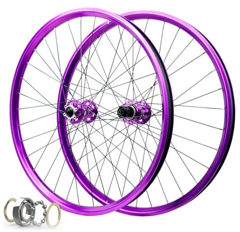 26 Zoll 27,5 Zoll 29 er MTB Fahrrad Laufradsatz Aluminiumlegierung 32H Scheibenbremse Mountainbike-Vorder und Hinterräder for 7/8/9/10/11 Geschwindigkeit 2150 G (Size : 29 inch)