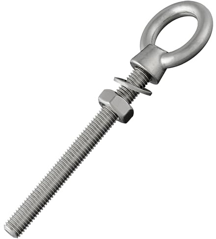 DSM Augbolzen M8 x 80 mm – metrisches Gewinde – Edelstahl A4 – 1 Stück