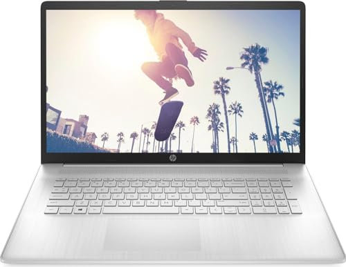 HP High-End i5 Laptop (17,3 Zoll Full-HD), Intel Core i5-1235U, 10 Kerne, 4.4 GHz, 32 GB DDR4, 1000 GB SSD, Intel Iris Xe, HDMI, BT, USB 3.0, WLAN, Windows 11 Prof, MS Office Laptop - 7347