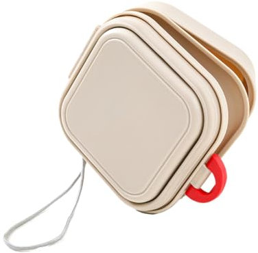 Cuenco plegable portátil para perros, cuenco de agua para perros, dispensador de comida para mascotas con tapa, dispensador de agua para perros, para caminar, viajar, , 14,3 x 13,7 x 7 cm