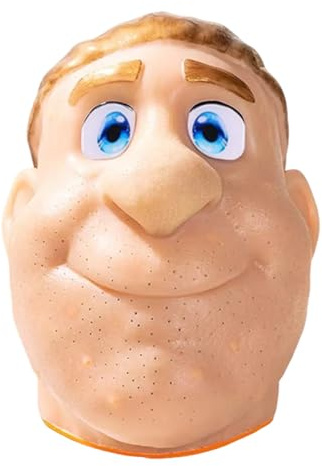 Pimple Crusher Game | Realistic Silicone Face Crushable Game – Fun Article for Jokes in the Office Plane School Home Desk Travel Waiting | Office Desk Classroom Home Party Com