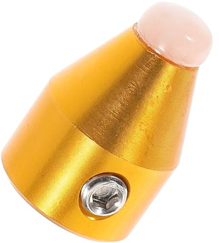 DECORNIJIA stabiler Stimmgabelfuß aus Aluminiumlegierung und Achat Stimmgabelfüße Universelles Design zur Unterstützung bei Meditation und Zuhause für 8mm Stimmgabelgriff