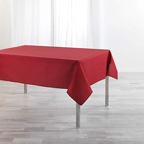 Douceur d'Intérieur Newton - Ropa de Mesa, carmín, 140 x 250 cm