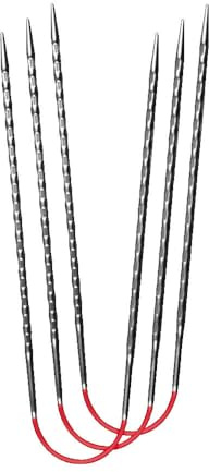 Addi - Addi CraSyTrio Novel Long (30cm, 5.00mm) Flexibel Stickning Nålar - 3 Nålar