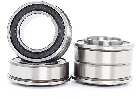 Skottkärra lager, 4 stycken, 19 x 35 x 11 mm, för trädgårdsvagn, F6003RS F6003-19-2RS