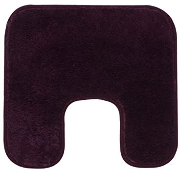 Gözze - Tapis de Bain Antidérapant Premium avec découpe, RIO, 100% microfibres, Idéal comme tapis de WC pour toilettes au sol, 50 x 45 cm - Baies
