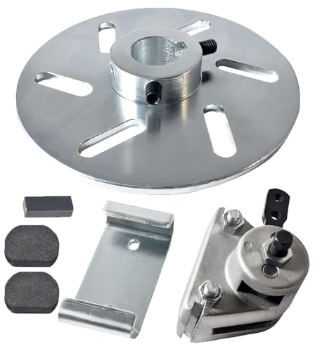 Mechanical Disc Brake Caliper and Bracket with Pads Kit for minibike gokart | for Manco 9598 9597, for Yerf-Dog Carter ASW Bristers Airheart MB-1, for Predator 212cc 196cc, Drift Trike Rotor Go Kart