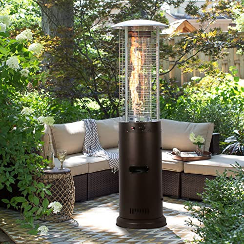 Exception Riscaldatore Verticale per Paesaggio, Riscaldatore A Gas Liquefatto Premium, Riscaldatore per Patio All'aperto, Ideale per Uso Commerciale/Casa