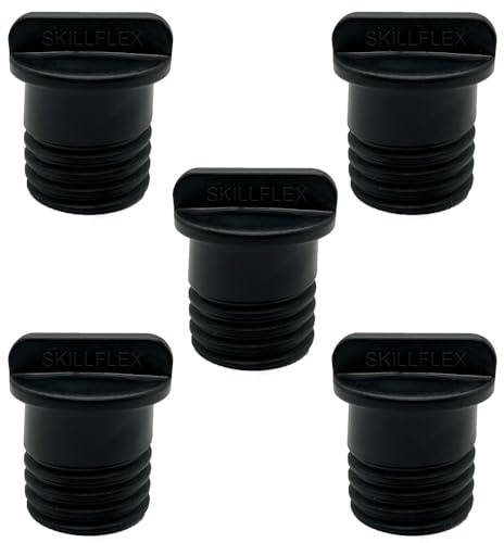 Light Socket Safety Cap Plugs for String Lights, Covers for Recessed and Standard Light Sockets, (5)