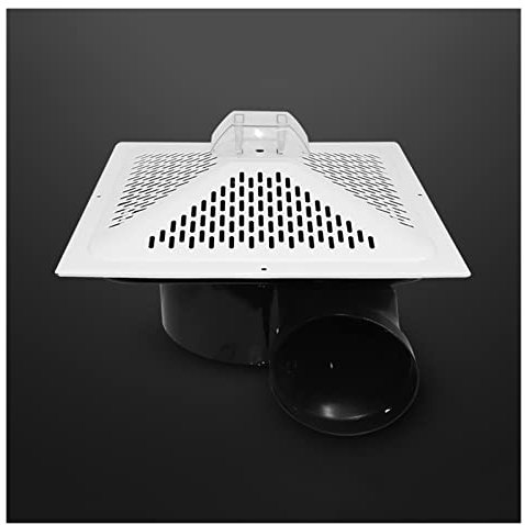 TEESONG Extractor de Baño Ventilador de escape de techo ventilador de humo de metal Extractor Cocina