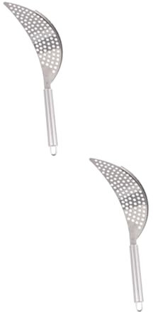 Cabilock 2 Pezzi Di Scolapasta in Acciaio Inossidabile Per Lavare Frutta E Verdura Adatti Per Pentole E Ciotole Semplici Elementi Essenziali Da Cucina.