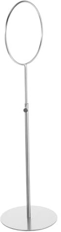MUSISALY Schalständer Aus Höhenverstellbar Als Krawattenhalter Und Aufbewahrungshalter Für Schals Gürtel Und Accessoires Schlicht Und Robust