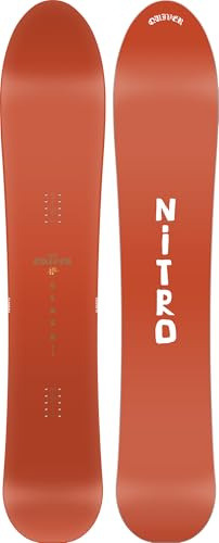 Nitro Snowboard Slash BRD '25 - Tabla de Snowboard para Hombre con tecnología de Surf 3D, direccional cónica, Camber, All Mountain Backcountry, Ancho