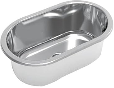 YLLSMGS Evier Cuisine 1 Bac, Lavabo Cuisine Lavabo Camping Car en Acier Inoxydable 304 pour Camping-Car Caravane sans Robinet