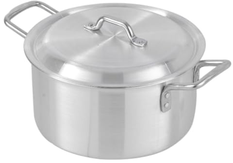 Induction Base Stock Pot Casserole Stockpot Saucepan Saucepot Cooking Pans Casserole Dish Pan Aluminium Soup Stew Pots (24cm)