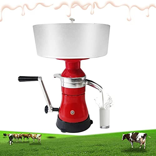 Separatore Centrifugo Manuale Per Panna Di Latte Fresco, Facile Da Pulire, Utilizzare E Installare, Durevole, Trasforma Il Latte Crudo O Intero In Panna E Latte Scremato