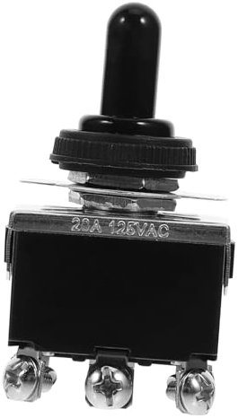 Garneck 203a Interruttore a Bilanciere Vie off Dpdt Resistente Per Auto Interruttore a Bilanciere Per Impieghi Gravosi