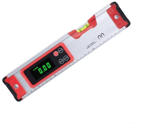 HOHOVYVY Nivel de burbuja electrónico 20/30/40 cm, medidor digital con pantalla LCD, magnético para mediciones de precisión (300 mm)