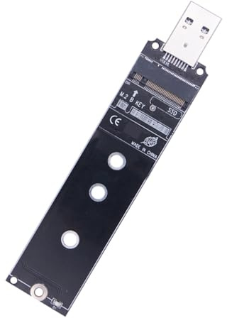 TSMORY Adaptador de disco duro a USB 3.0, tarjeta convertidora interna USB3.0 para expansión de almacenamiento externo 2230 2242 2260 2280
