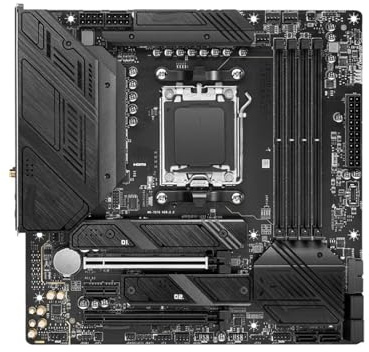 schede madri Fit For MSI MAG B650M MORTAR WIFI supporta AMD B650 AM5 Ryzen 7 7800X3D 5 7600X 8600G 9 7950X3D CPU DDR5 M.2 MATX