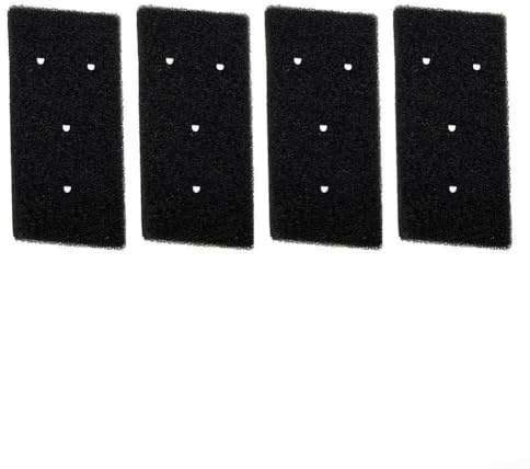 Replacement Dryer Filters 4x Sponge Material Compatible with For Bauknecht Model 481010716911 Designed to Help Maintain Vacuum Cleaner Longevity