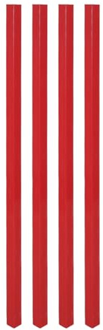 HORIALENCE Set di 4 barre di ricambio professionali per taglierina a ghigliottina, striscia di plastica da 45 cm/17,7 pollici per macchine da taglio industriali.