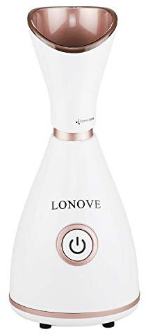 Vaporizador facial, sauna facial - LONOVE Nano Ionic Vaporizador facial de niebla cálida, vaporizador facial, sauna doméstica, spa, humidificador, pulverizador para Mujeres Hombres Hidratante