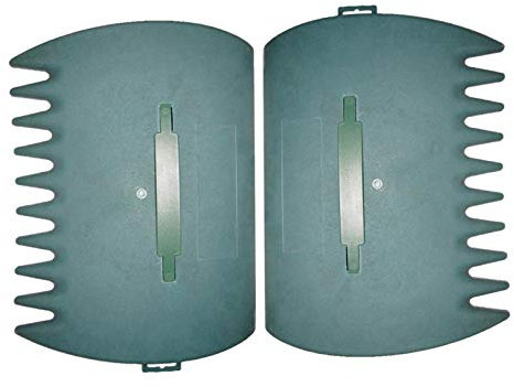 Raccoglitore di Foglie,Grande Paletta per Foglie Artiglio rastrello a Mano | Resistenti Pale ergonomiche per Raccogliere Foglie, Tagliata e detriti del Prato