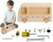 workbees Montessori Spielzeug Holz Schraubenbrett Kinder Lernspielzeug Holzspielzeug für Kinder ab 3 Jahre