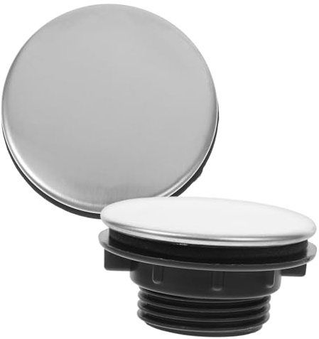 DIYEAH 2pièces Couvercle De Trou Évier Bouchon De Robinet Lot Pour Éviers De Cuisine Et Salle De Bain Facile à Installer