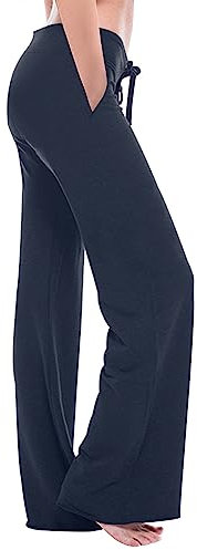 Generisch Damen Hosen Freizeit Sommerhose Baumwolle Cargohosen Sommer Teenager Mädchen Jogginghosen 2025 Strandhose Boulderhose Sporthose Business Hose Marine 3XL