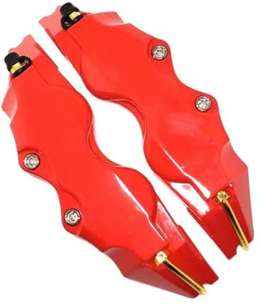 RVIFY Pistone del Freno 2 Pezzi di Copertura per Pinza Freno Auto 3D ABS Pinza Freno Anteriore e Posteriore Freno a Disco Automatico(6Pcs Brake)