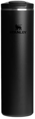 Stanley 1913 Transit Flip Top Mug 0.59L - Black 2.0 | Håller 6 Timmar Varmt - 12 Timmar Kallt - Tål Maskindisk - Läckagesäker - Passar Bilhållare - Isolerad Kaffemugg